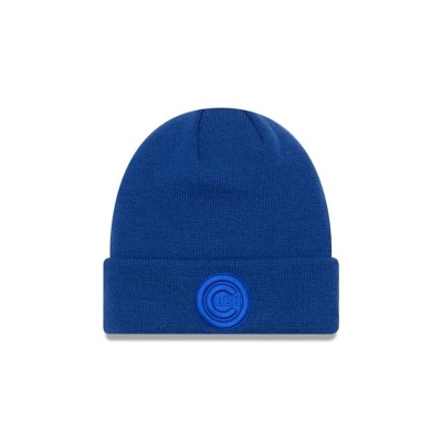 Chicago Cubs Gorra | New Era MLB Tonal Cuff Knit Beanie Mexico - Azules